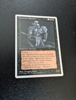 MTG Hypnotic Specter 4th Edition LP Regular Vintage Old School Magic - Image 1