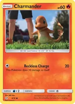 Charmander - 4/18 - Pokemon Detective Pikachu Holo Rare NM - Image 1