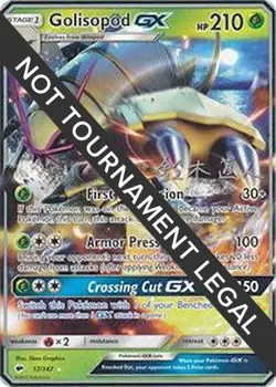 Golisopod GX - 17/147 - Pokemon World Championships Deck 2017 Suzuki LP - Image 1