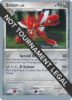 Scizor - 29/100 - Pokemon World Championships Deck 2008 Robinson NM - Image 1