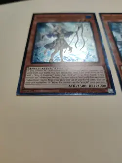 2x YuGiOh! Water Enchantress Of The Temple OP19-EN002 Ultimate Rare NM - Image 4