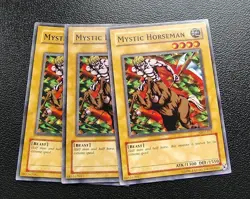 Yu-Gi-Oh - Mystic Horseman - Full Playset X3 - Image 1