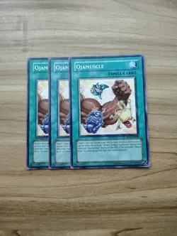 Yu-Gi-Oh! - Ojamuscle - 3X - Full Playset - Image 1