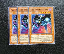 Yu-Gi-Oh - Toon Summoned Skull X3 - Full Playset - Image 1