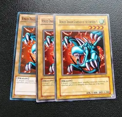 Yu-Gi-Oh - Winged Dragon Guardian Of The Fortress #1 - Full Playset X3 - Image 1