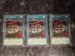 3X Toon World SDP-024 - Yugioh Yu Gi Oh! 3 Playset Mixed - Image 1
