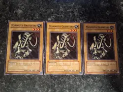 3X Mammoth Graveyard LOB-009 - Yugioh Yu Gi Oh! Playset - Image 1
