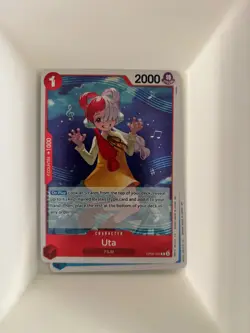 OP09-002 Uta English R One Piece TCG Card Game - Image 1