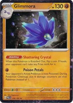 Glimmora - 126/193 - Pokemon Paldea Evolved Cosmos Holo Card NM - Image 1