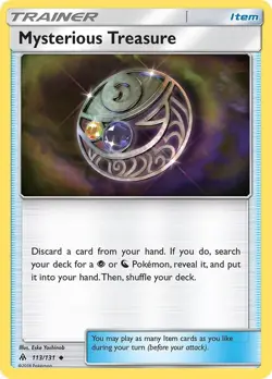 Mysterious Treasure - 113/131 - Pokemon Forbidden Light Non-Holo Card LP - Image 1