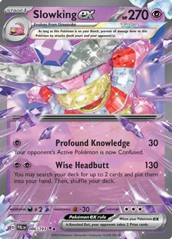 Slowking ex - 086/193 - Pokemon Paldea Evolved Ultra Rare Card NM - Image 1
