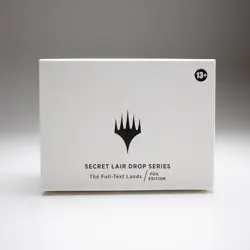 Secret Lair - Happy Little Gathering and The Full-Text Lands - Foil - Sealed - Image 1