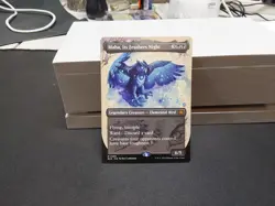 Maha, It’s Feathers Night (Borderless) (Bloomburrow) MINT/NM #0289 - Image 1