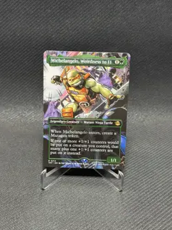 Michelangelo, Weirdness to 11 (Borderless) Teenage Mutant Ninja Turtles Regular - Image 1