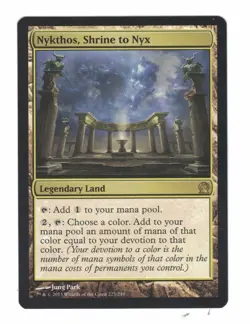 MTG x1 Nykthos, Shrine to Nyx - Theros - Near Mint/Mint - Image 3