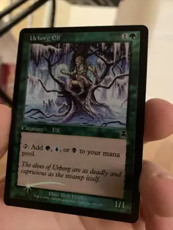 Urborg Elf Foil Apocalypse Magic the Gathering MtG - Image 2