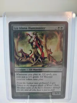 MTG Magic the Gathering Lys Alana Huntmaster (foil) Lorwyn #229 LP - Image 1