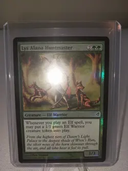 MTG Magic the Gathering Lys Alana Huntmaster (foil) Lorwyn #229 LP - Image 2