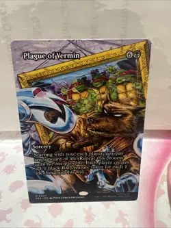 Plague of Vermin (Borderless) Teenage Mutant Ninja Turtles Source Material... - Image 1