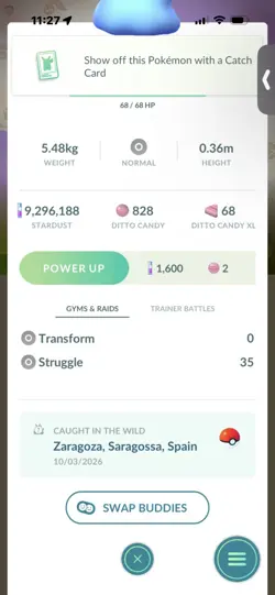 Pokemon Go Shiny Ditto Hat ( Background) - Image 2