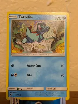TCG Totodile #18/73 Regular, Pokemon Shining Legends - Image 1