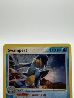 Pokemon Swampert EX Ruby & Sapphire Holo LP Rare Stage #13/109 English 2003 - Image 4