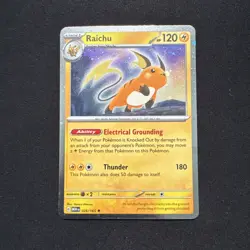 Raichu #26/165 (Cosmos Holo) Rare Pokemon TCG Miscellaneous Cards & Products NM - Image 1