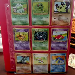 Japanese Pocket Monsters Pokemon Cards WOTC Lot of 9 Vintage LP - Image 3