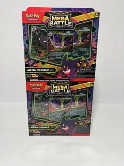 Sealed Mega Battle Deck Mega Gengar ex Pokemon TCG LOT OF 2 - Image 1