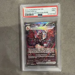 Pokemon Charizard ex 234/091 Paldean Fates Special Illustration Holo PSA 9 - Image 1