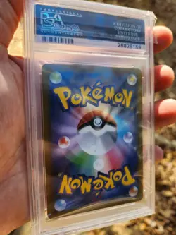 2016 POKEMON JAPANESE 20TH ANNIVERSARY # 032 GYARADOS HOLO 1ST PSA 10 Gem - Image 3
