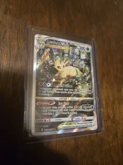 Pokemon Leafeon VSTAR #GG35 Crown Zenith Galarian Gallery Holo 2023 - Image 1