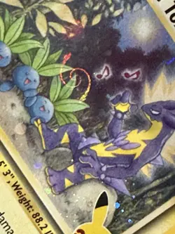 POKEMON LIGHT TOXTRICITY SWSH137 PROMO BLACK STAR COSMOS HOLO HD SWIRL NM PICS - Image 1