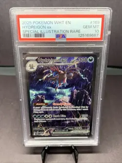 Pokemon TCG Hydreigon EX 169/086 White Flare Special Illustration Rare PSA 10 - Image 1