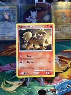 Growlithe 89/132 D&P Secret Wonders Common MP Pokemon - Image 1