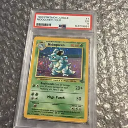Pokemon TCG Nidoqueen Holo Rare Unlimited Jungle 07/64 - Image 2