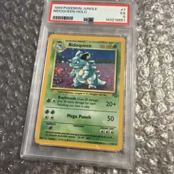 Pokemon TCG Nidoqueen Holo Rare Unlimited Jungle 07/64 - Image 3