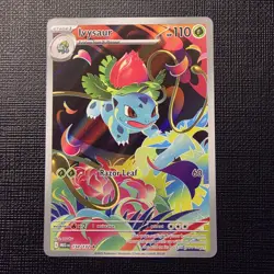 Ivysaur IR 134/132 Pokemon TCG Mega Evolution English Illustration Rare - Image 1