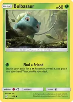 Bulbasaur - 1/18 - Pokemon Detective Pikachu Holo Rare NM - Image 1