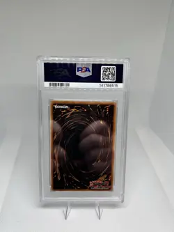 YUGIOH • BLUE EYES WHITE DRAGON • ULTRA RARE • LCKC-EN001 • BLUE RIPPLE PSA 8 - Image 2