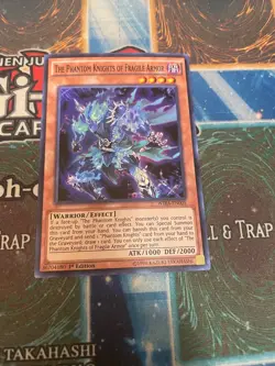 YUGIOH - The Phantom Knights of Fragile Armor - Super Rare - NM - WIRA - 1st - Image 1