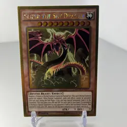 Yugioh Slifer The Sky Dragon MVP1-ENG57 1. Edition Gold Rare NM - Image 1