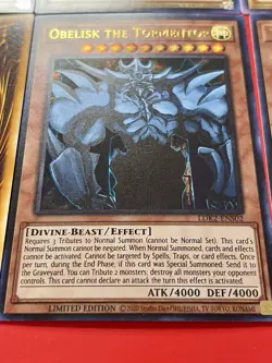 Blue-Eyes Dark Magician Red-Eyes + Ra + Obelisk + Slifer Egyptian God | YuGiOh! - Image 5