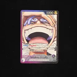 Monkey.D.Luffy One Piece Leader OP09-061 Emperors in the New World Foil - Image 1