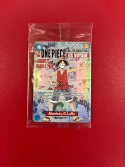 Monkey.D.Luffy (055) (College Basketball US Voyage) P-055 One Piece Promotion... - Image 1