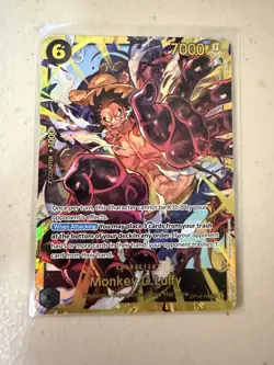 One Piece TCG English OP10-118 SEC Monkey.D.Luffy Secret Rare - Image 1