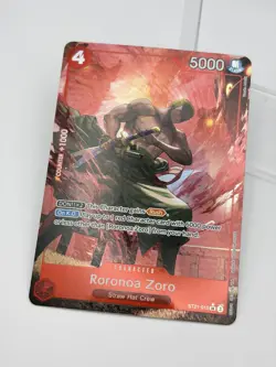 Roronoa Zoro ST21-015 - One Piece TCG Starter Deck EX: Gear 5 SR Foil NM - Image 3