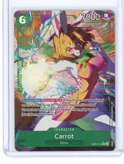 Carrot EB03-013 (R) Alt Art Heroines Edition English - One Piece TCG - Image 1