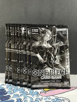 One Piece Card Game TCG Tournament Pack Vol. 2 Sealed English 10x packs (1245) - Image 1