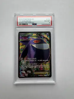 Pokemon Gengar EX Full Art Ultra Rare Card 114/119 XY Phantom Forces - Image 1